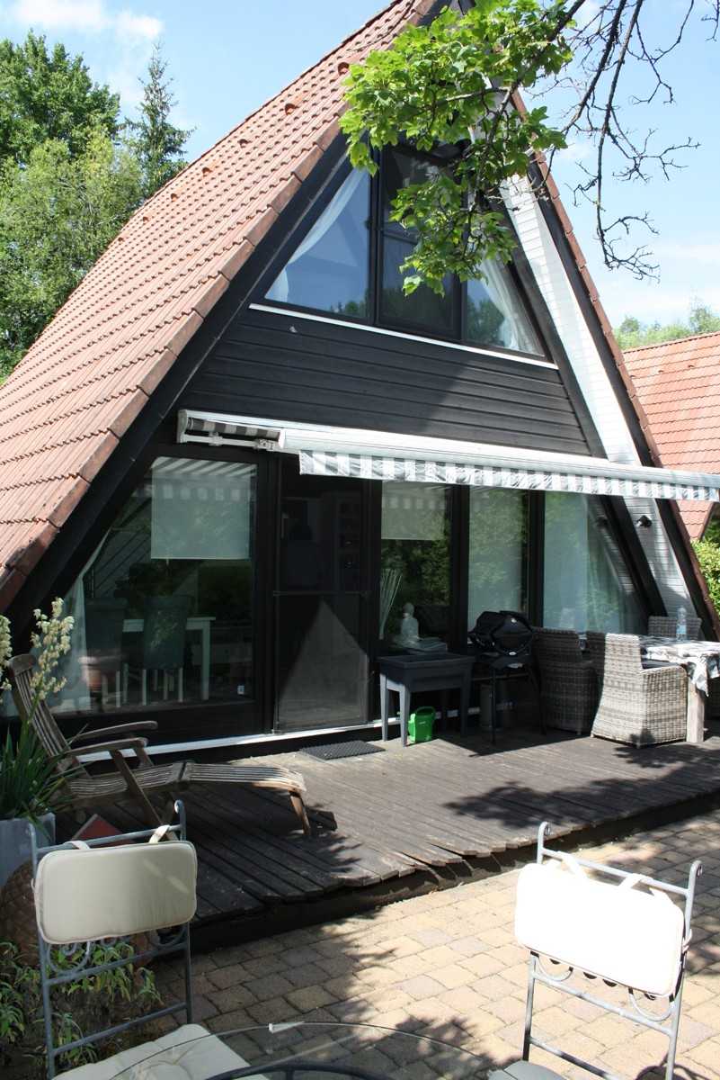 R�ckansicht b Ferienhaus Ronshausen