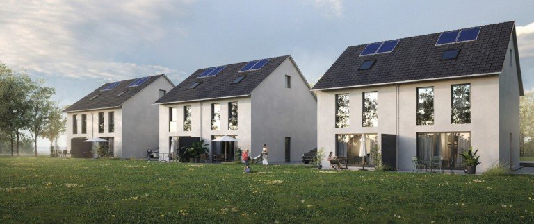 Au�enansicht 1 Reutlingen / Degerschlacht Reihenhaus Verkauft - Neues Reihenhaus im wundersch�nen Reutlingen/ Degerschlacht