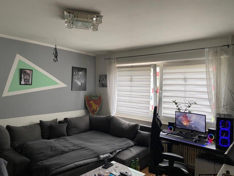 Wohnzimmer Etagenwohnung Vellmar