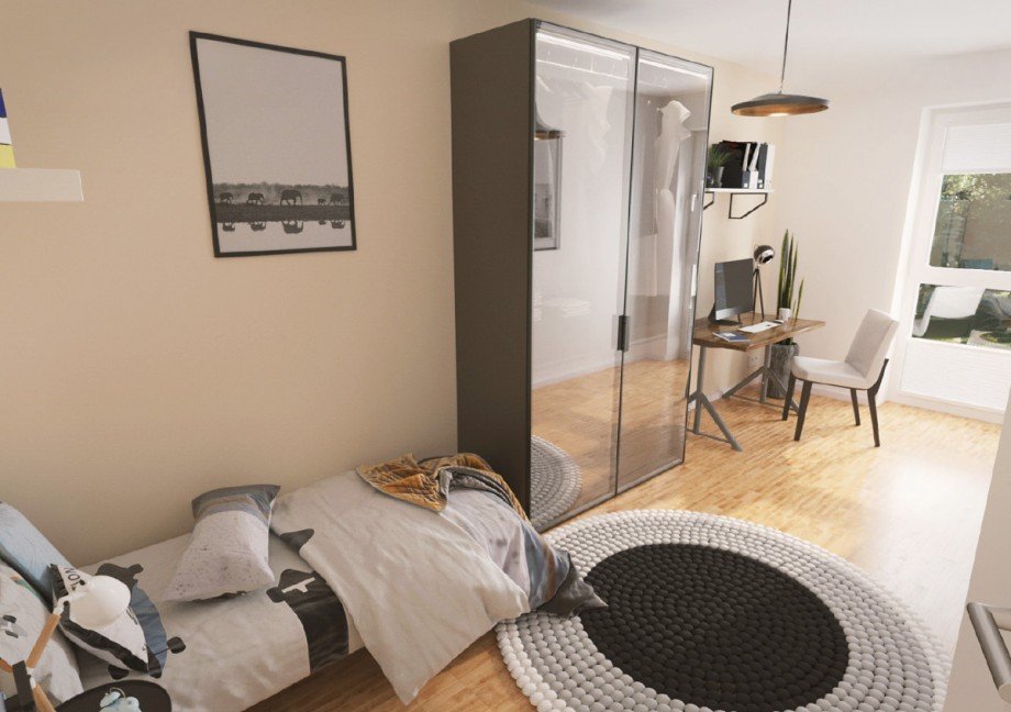 Beispiel Schlafzimmer Reihenhaus Ofterdingen