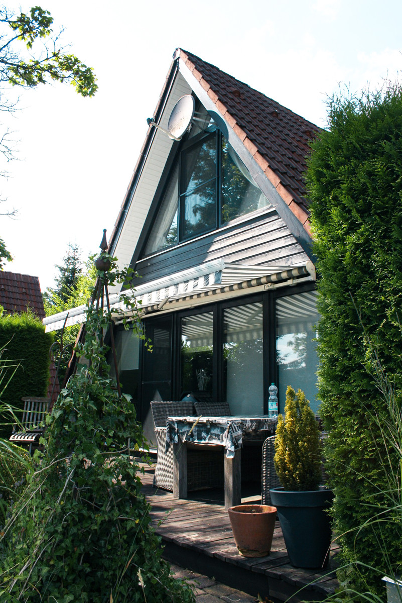 R�ckansicht a Ferienhaus Ronshausen