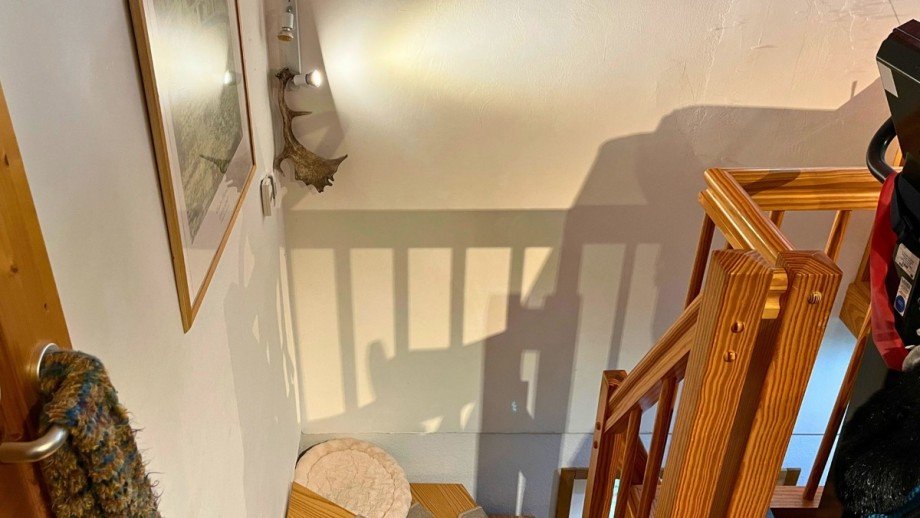 Treppe zum Dachgeschoss Einfamilienhaus Edertal